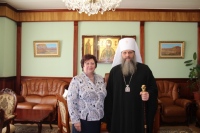 Глава Приамурской митрополии встретился с председателем «Союза женщин Хабаровского края»