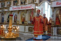 Митрополит Артемий совершил Божественную литургию в соборе Живоначальной Троицы в Ордынке
