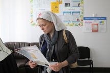 Участники IV межрегиональной конференции по церковному социальному служению посетили социальные проекты Хабаровской епархии. 15 мая 2013 года.