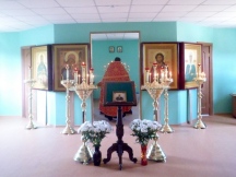 Регулярная литургическая жизнь началась на приходе блаженной Матроны Московской поселка Березовка. 1-2 мая 2014 г.