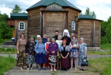 Освящение часовни в селе Владимировка. 10 июня 2015 года