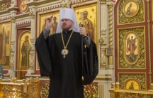 В Неделю 17-ю по Пятидесятнице митрополит Владимир совершил литургию в Спасо-Преображенском кафедральном соборе  23 сентября 2018 г