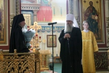 Глава Приамурской митрополии совершил Божественную литургию в день своего небесного покровителя. 2 ноября 2025 г.