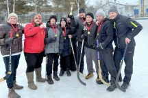 Епархиальный турнир по хоккею на валенках 22 февраля 2026 г. Епархиальный турнир по хоккею на валенках 22 февраля 2026 г.